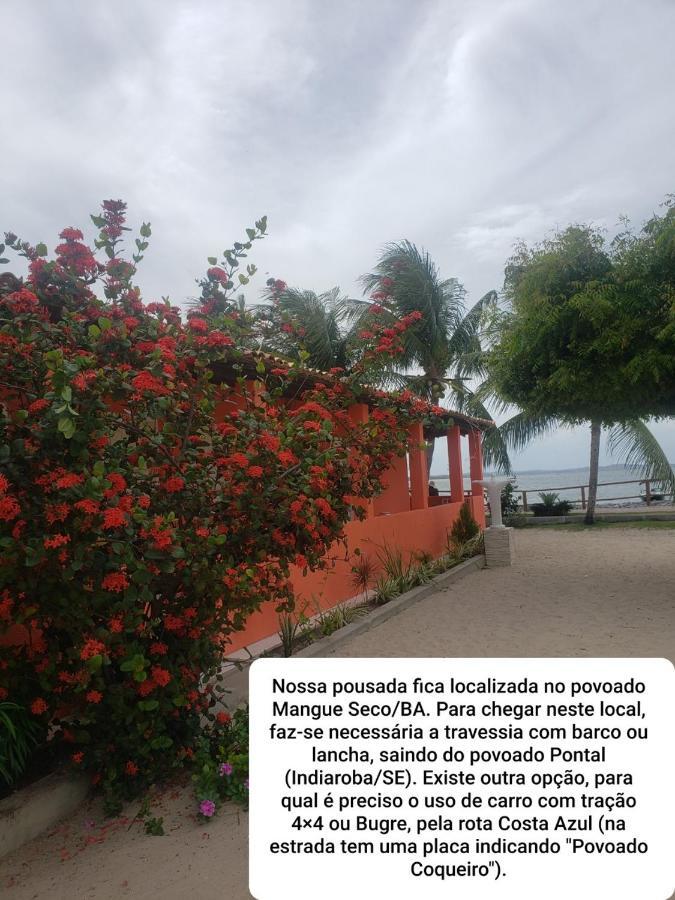 Pousada Grao De Areia Beira Mar Mangue Sêco Exteriér fotografie